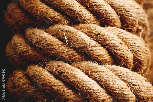 Photo: hemp rope hemp rope