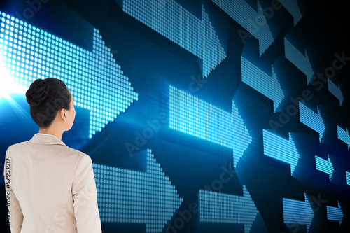 Photo: Composite image of asian businesswoman Composite image of asian businesswoman