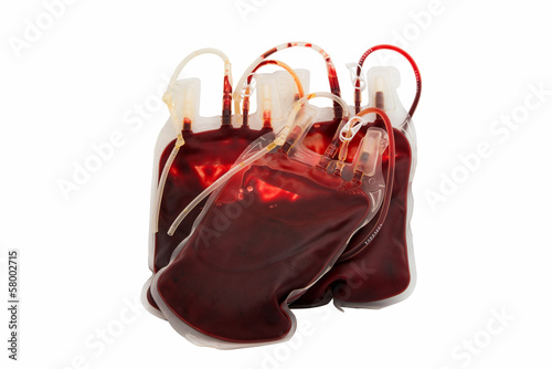 Photo: bag of blood bag of blood