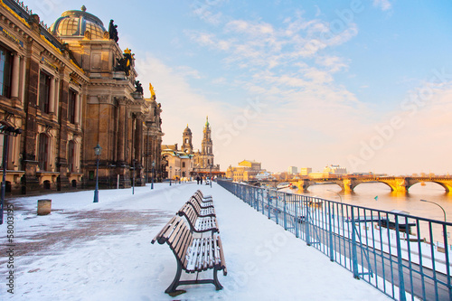 Photo: Winter in Dresden Winter in Dresden