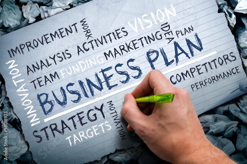 Illustration: business plan business plan