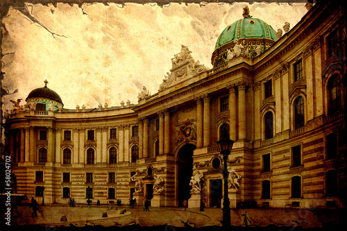 Illustration: Retrobild - Hofburg Retrobild - Hofburg