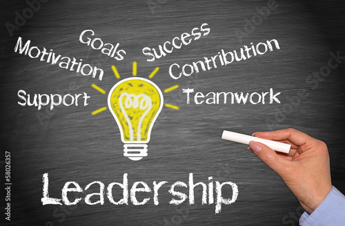 Illustration: Leadership Concept Leadership Concept