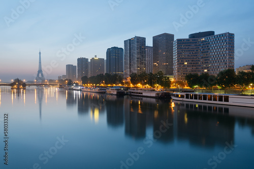 Photo: Paris immeubles tour eiffel Paris immeubles tour eiffel