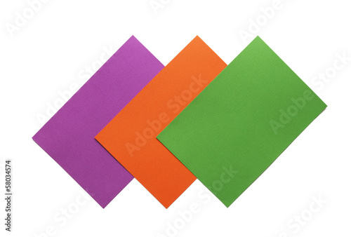 Photo: Secondary Colours - green, orange and violet Secondary Colours - green, orange and violet