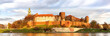 Panorama of Wawel castle in Krakow, Poland Panorama of Wawel castle in Krakow, Poland