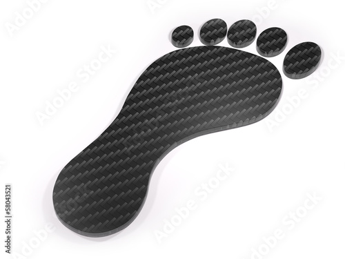Illustration: Carbon foorprint Carbon foorprint