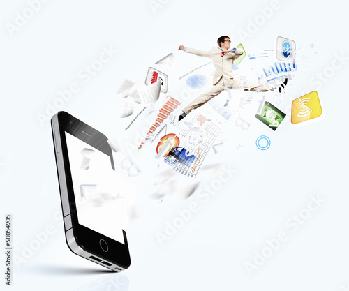 Photo: Communication concept Communication concept