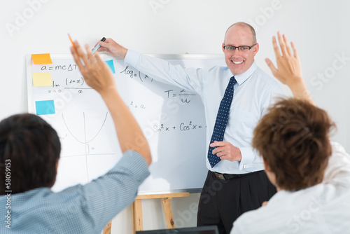 Photo: Classroom enthusiasm Classroom enthusiasm