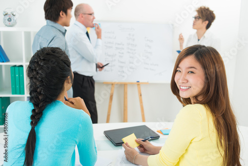 Photo: Smiling learner Smiling learner