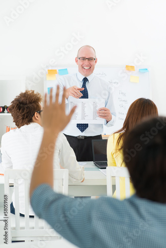 Photo: Ready to answer Ready to answer