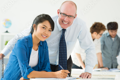 Photo: Female student Female student