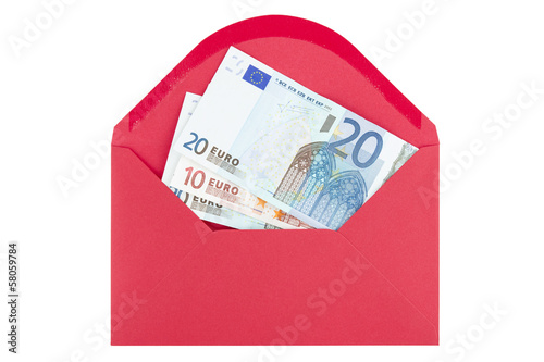 Photo: Payment in envelope Payment in envelope
