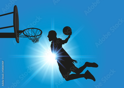Basket_Ciel bleu