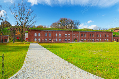 Photo: XIX century city fortification system in Gdansk, Poland XIX century city fortification system in Gdansk, Poland