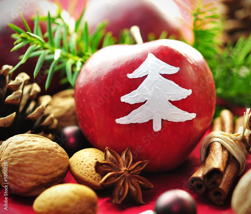 Photo: Weihnachtsapfel Weihnachtsapfel
