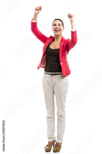 Photo: Happy businesswoman Happy businesswoman