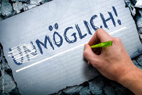 Photo: unmöglich möglich unmöglich möglich