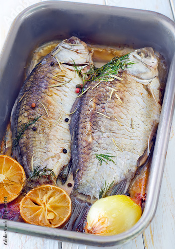 Photo: baked fish baked fish
