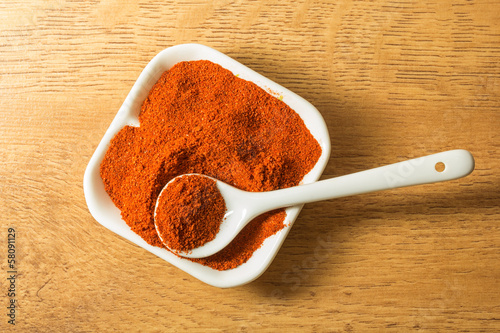 Photo: Ground chili pepper Ground chili pepper