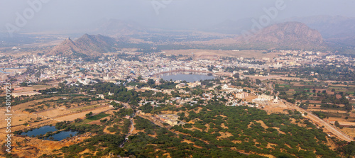 Photo: Holy city Pushkar. Rajasthan, India Holy city Pushkar. Rajasthan, India