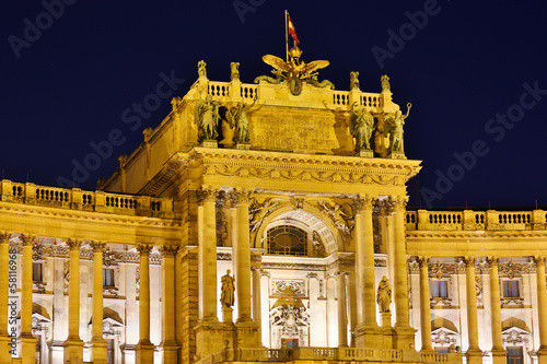 Photo: Hofburg bei Nacht Hofburg bei Nacht