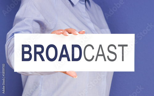 Photo: Broadcast Broadcast