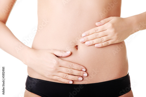 Photo: Sexy flat belly and panites. Sexy flat belly and panites.