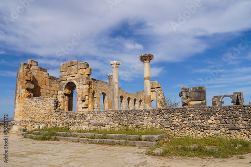 Photo: Roman Volubilis in Morocco Roman Volubilis in Morocco