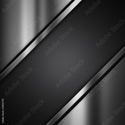 Illustration: Metallic grunge background Metallic grunge background