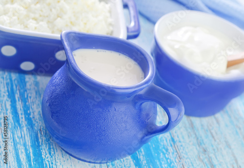 Photo: milk products milk products