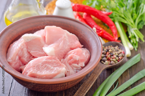 Photo: raw meat raw meat