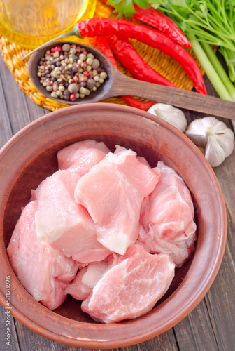 Photo: raw meat raw meat