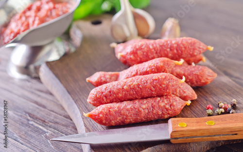 Photo: sausages sausages