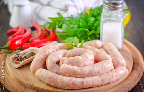 Photo: sausages sausages