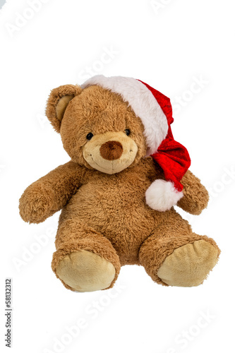 Photo: Teddybär mit Weihnachtsgeschenken Teddybär mit Weihnachtsgeschenken