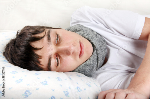 Photo: Diseased Young Man Diseased Young Man