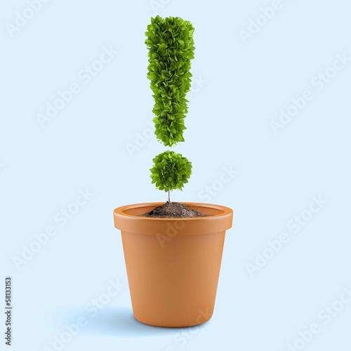 Illustration: Exclamation symbol Exclamation symbol