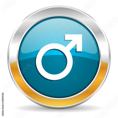 Illustration: male icon male icon