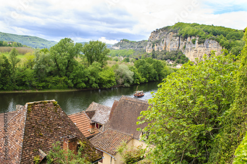 Photo: La Roque-Gageac village, France La Roque-Gageac village, France