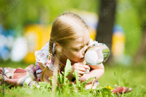 Photo: Girl in park Girl in park