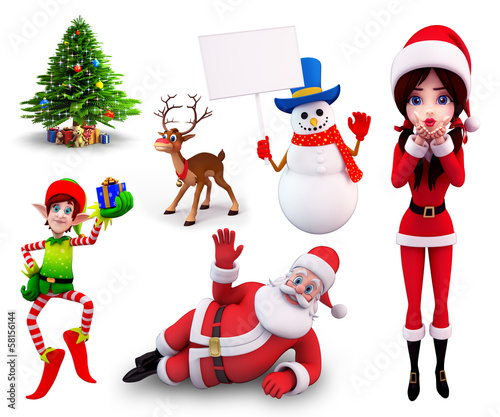 Illustration: Christmas Element Christmas Element