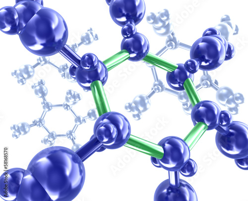 Illustration: 3d moleculas background .Isolated on white. 3d moleculas background .Isolated on white.