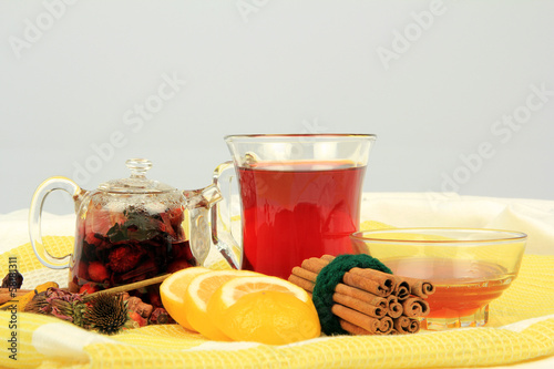Photo: Blended Herb Tea For Winter-five Blended Herb Tea For Winter-five