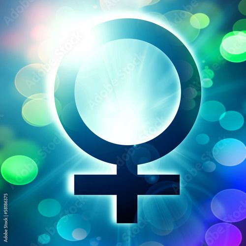 Illustration: female symbol female symbol