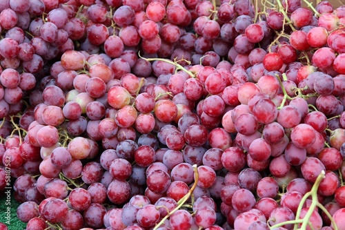 Photo: Red grapes Red grapes