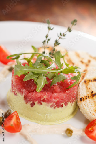 Photo: fish tartare fish tartare