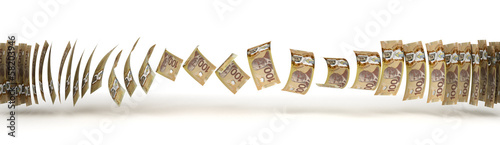 Illustration: Canadian Dollar Transfer Canadian Dollar Transfer