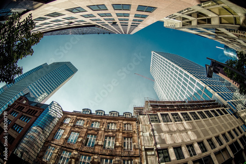 Photo: Skyscrapers of Frankfurt am Main, Germany Skyscrapers of Frankfurt am Main, Germany