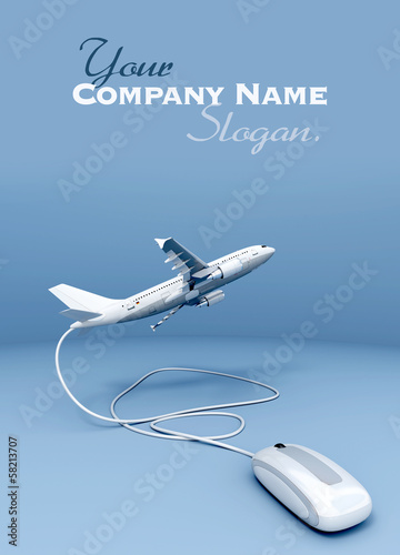 Illustration: Flight booking Flight booking